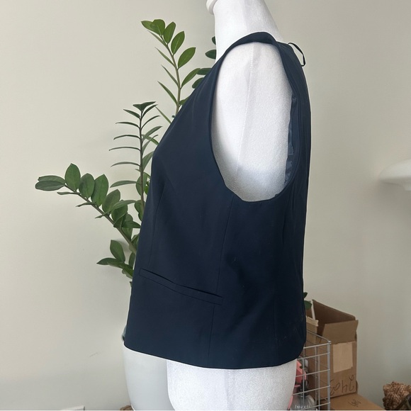 Navy Suit Vest - Picture 2 of 8